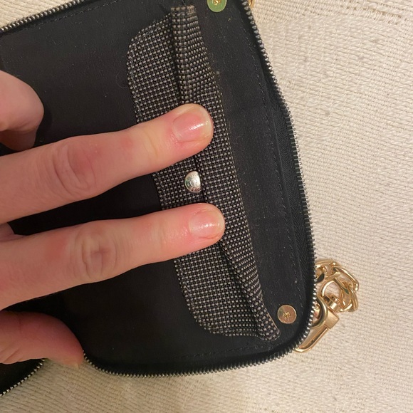 Authentic Hermes Grey Canvas Herline Zip Wallet w/enhancements - Picture 15 of 15